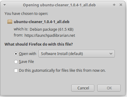 ubuntu-cleaner-ppa-install
