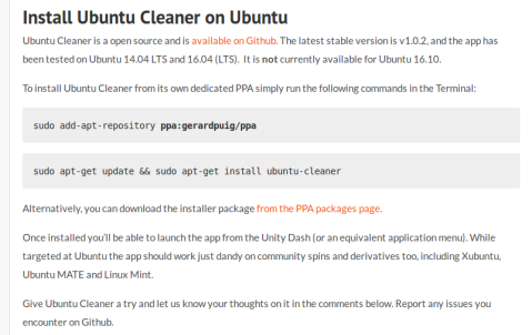 ubuntu-cleaner